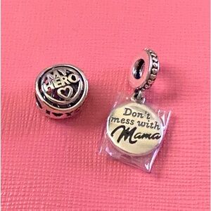 Pandora Mom Charms (Both included)